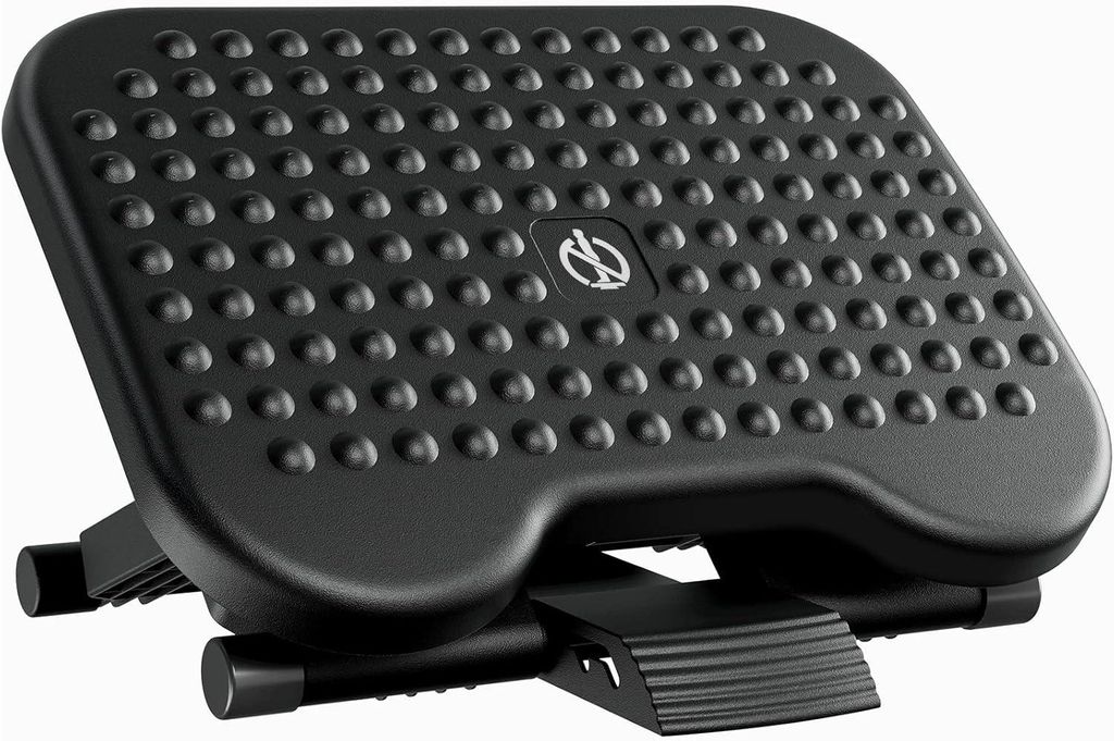 Fußstützen Schreibtisch 3 Höhenverstellbar Winkelverstellbar Rutschfeste Fußstütze für Büro Zuhause Reisen