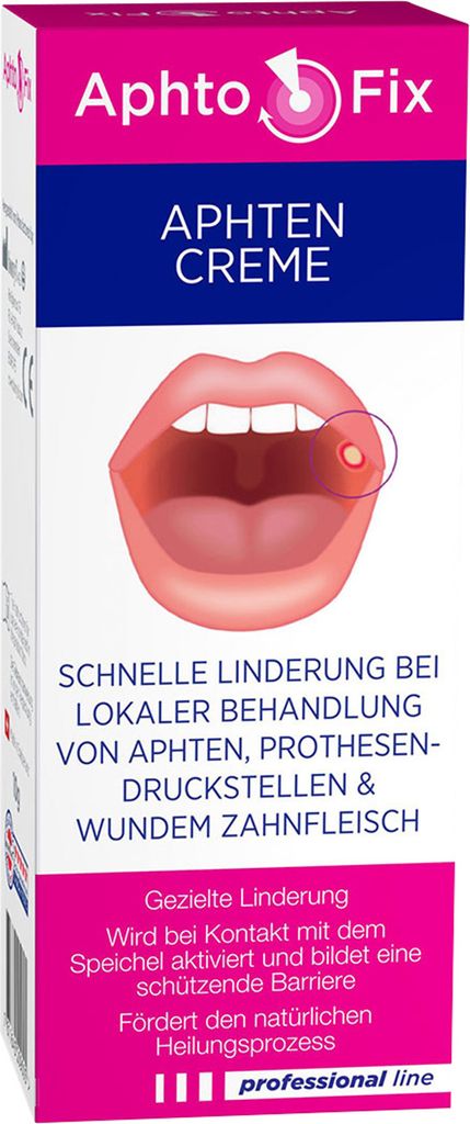 AphtoFix Plus gegen Aphten im Mundbereich Produktbild 