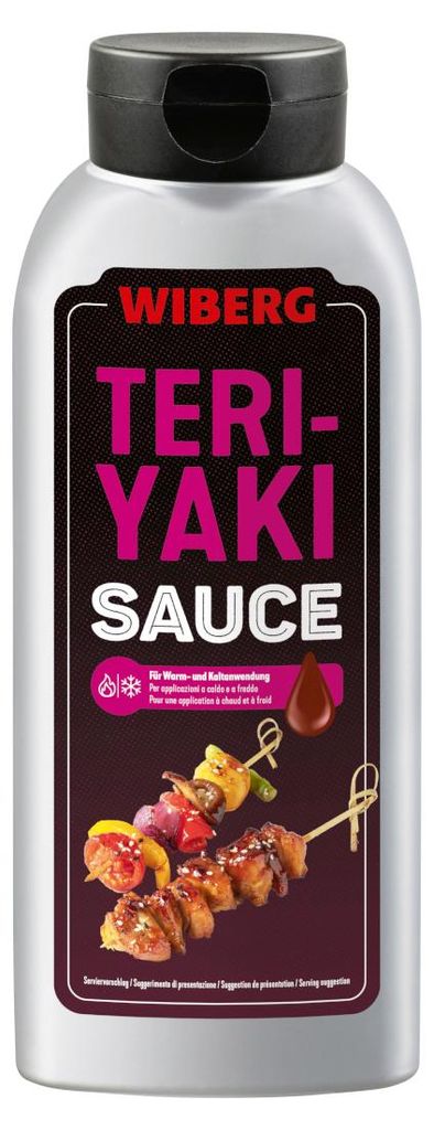 Verpackungsbild Wiberg Wok Sauce Teriyaki Sauce traditionell japanische Aromen 800g