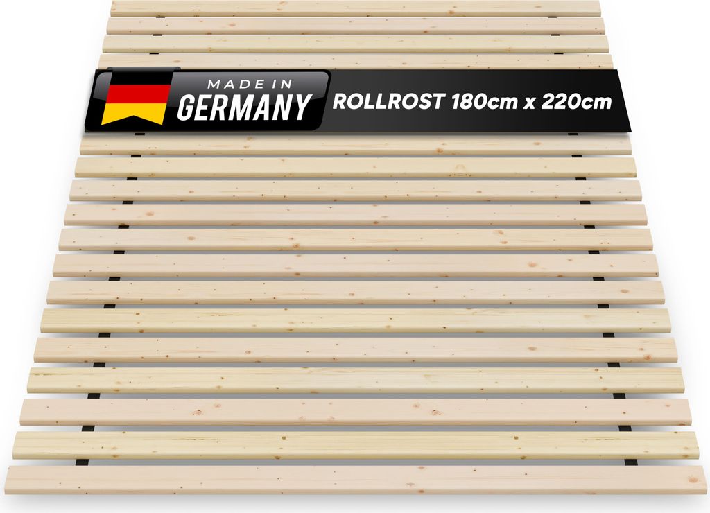 TUGA - Holztech Marken Rollrost Lattenrost  180x220cm 300kg Produktbild 
