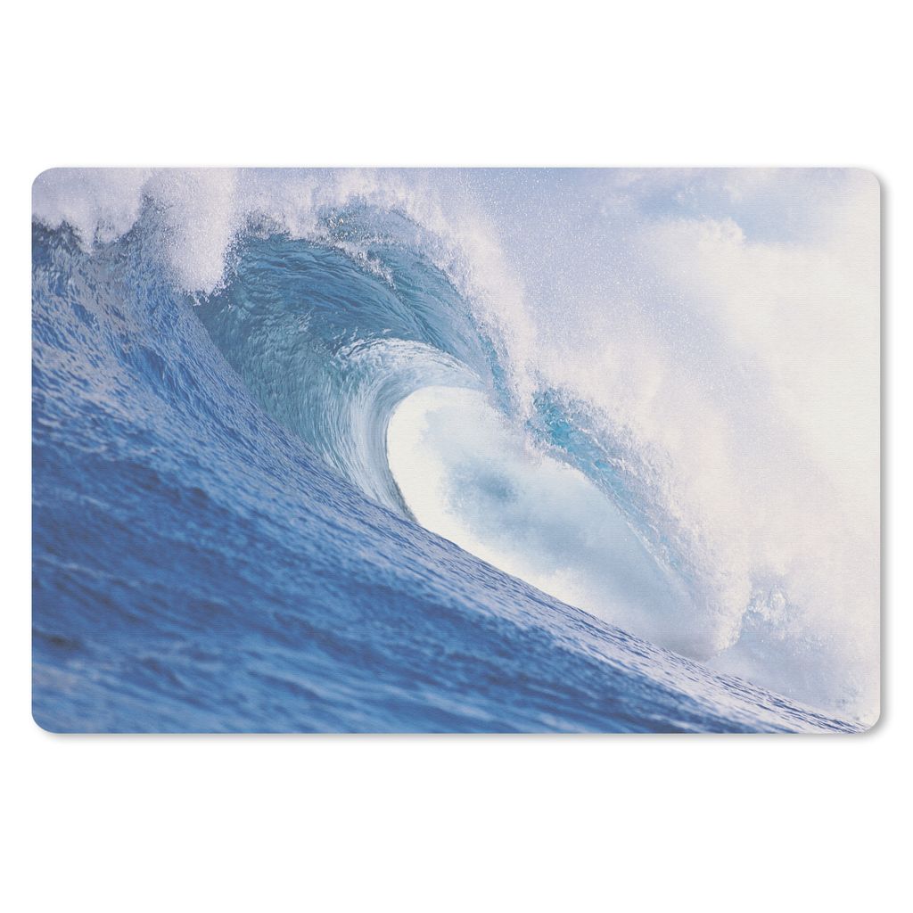 MuchoWow Schreibtischunterlage Meer - Golf - Ozean 60x40 cm - XXL Mauspad - Großes Mauspad