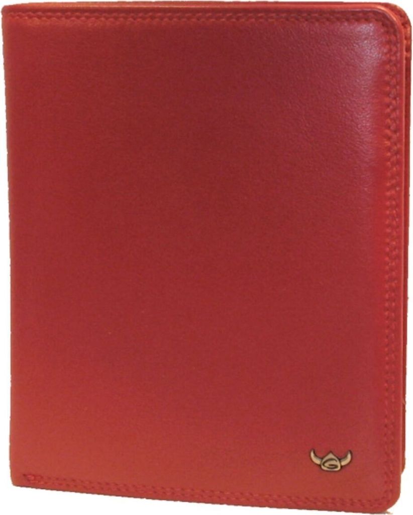 Golden Head Geldbörse Polo Billfold Coin Wallet Red rot