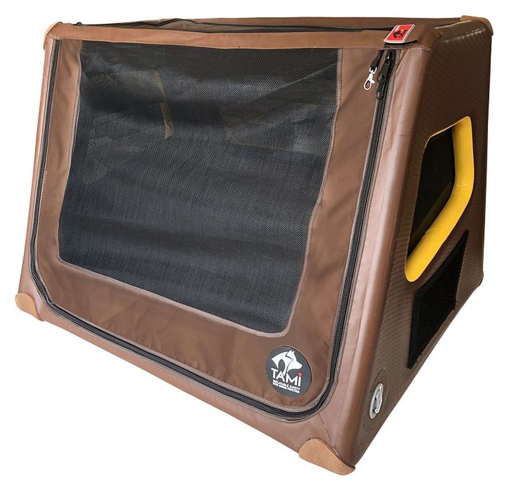 TAMI L – Faltbare Hundebox mit Airbag-Funktion für große Produktbild 