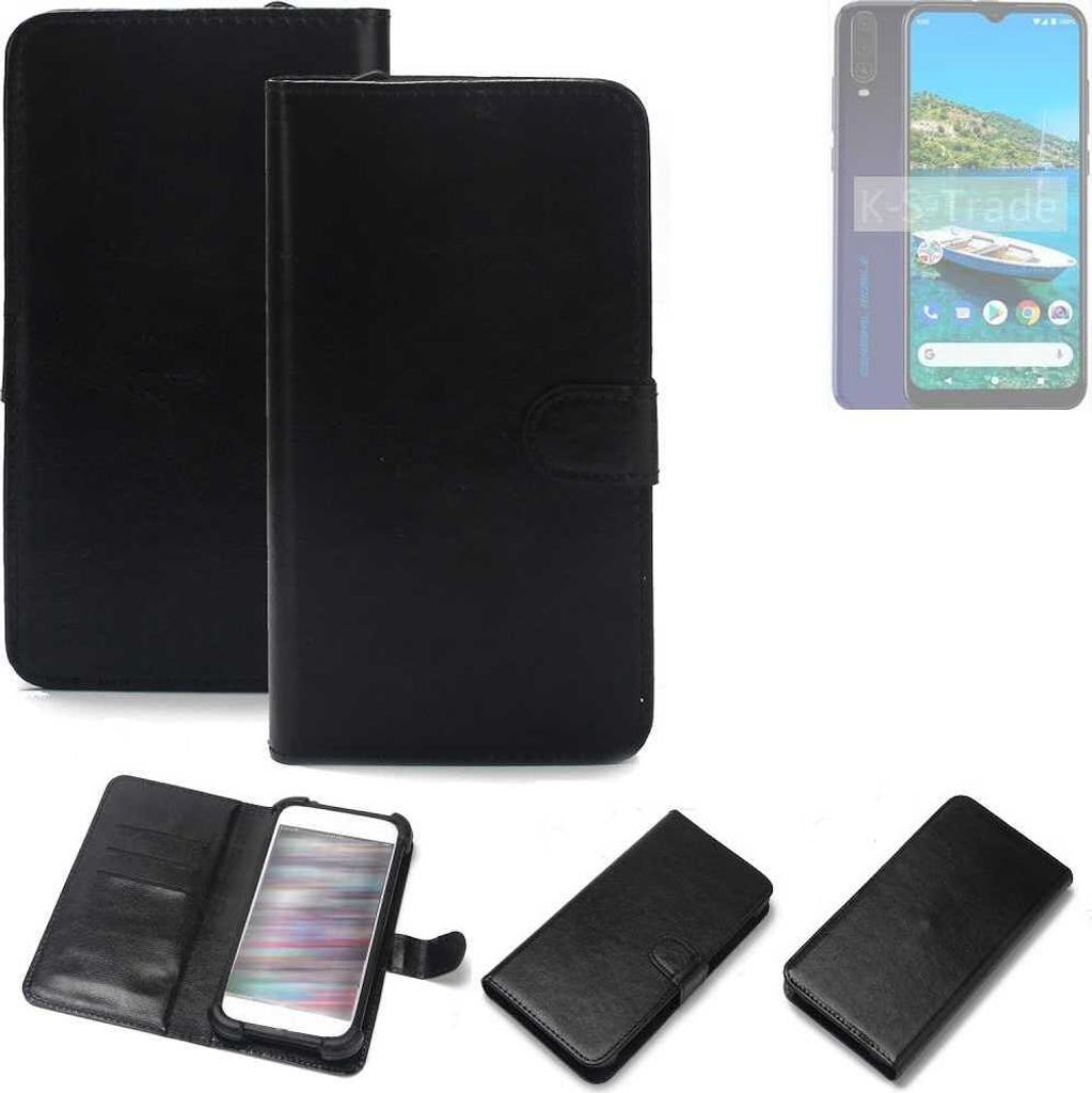 K-S-Trade Handyhülle Schutzhülle kompatibel mit General Mobile Gm 10 Handy Schutz Hülle Handyhülle Bumper schwarz 1x