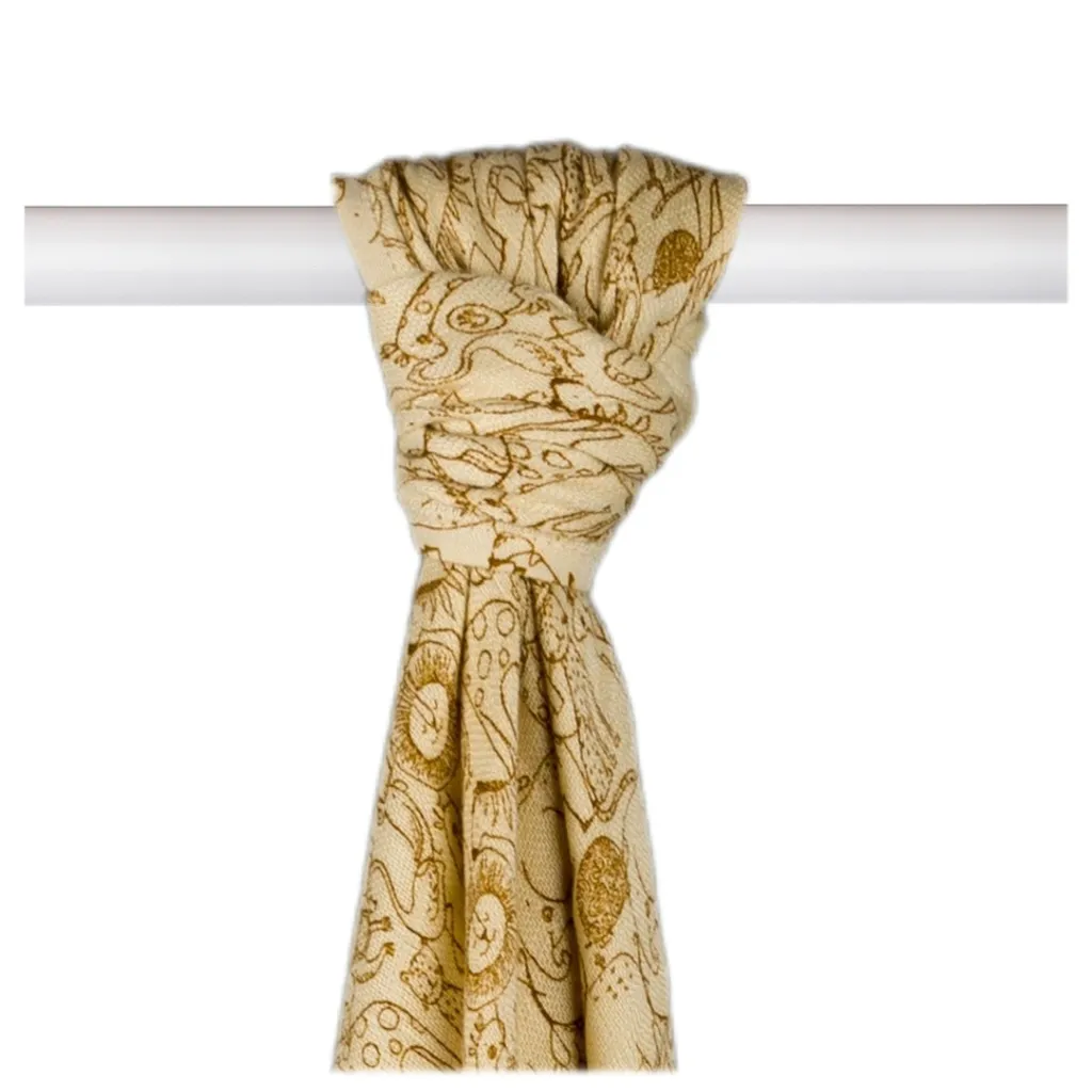 XKKO BMB Safari Honey Mustard 90x100: L'Elite del Bambù