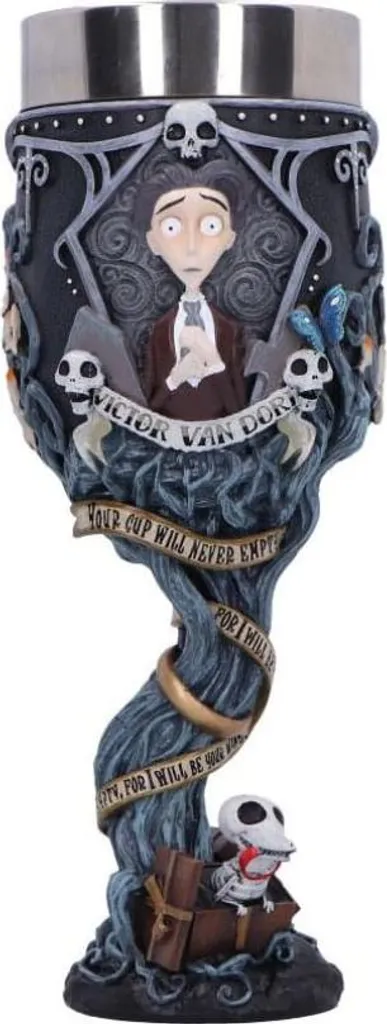 Verre de Collection Corpse Bride Bleu : Le Cadeau Idéal pour Collection