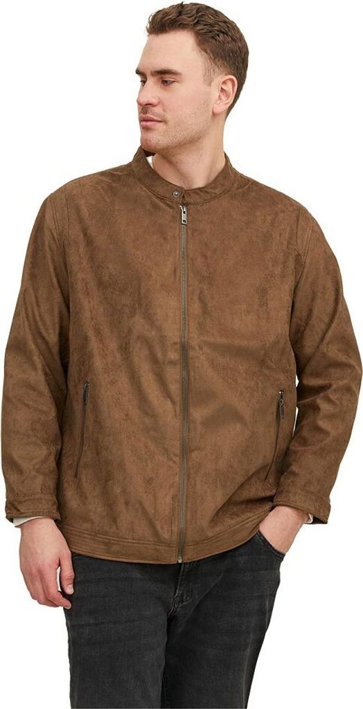 Jack & Jones Rocky Clean Plus Size Jacke Braun 8XL Mann Braun 8XL