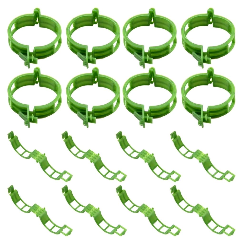 100 Stück Pflanzenclips für Gartenpflanzen