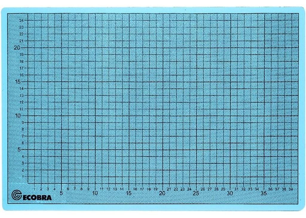 Schneidunterlage 60x45cm 3-lagig transparent Produktbild 