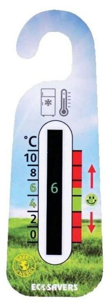 Thermomètre plat pour réfrigérateur à cristaux liquides Image du produit 