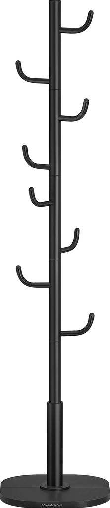 Garderobe in Kaktus-Form, Kleiderständer, mit 8 Haken, Produktbild 