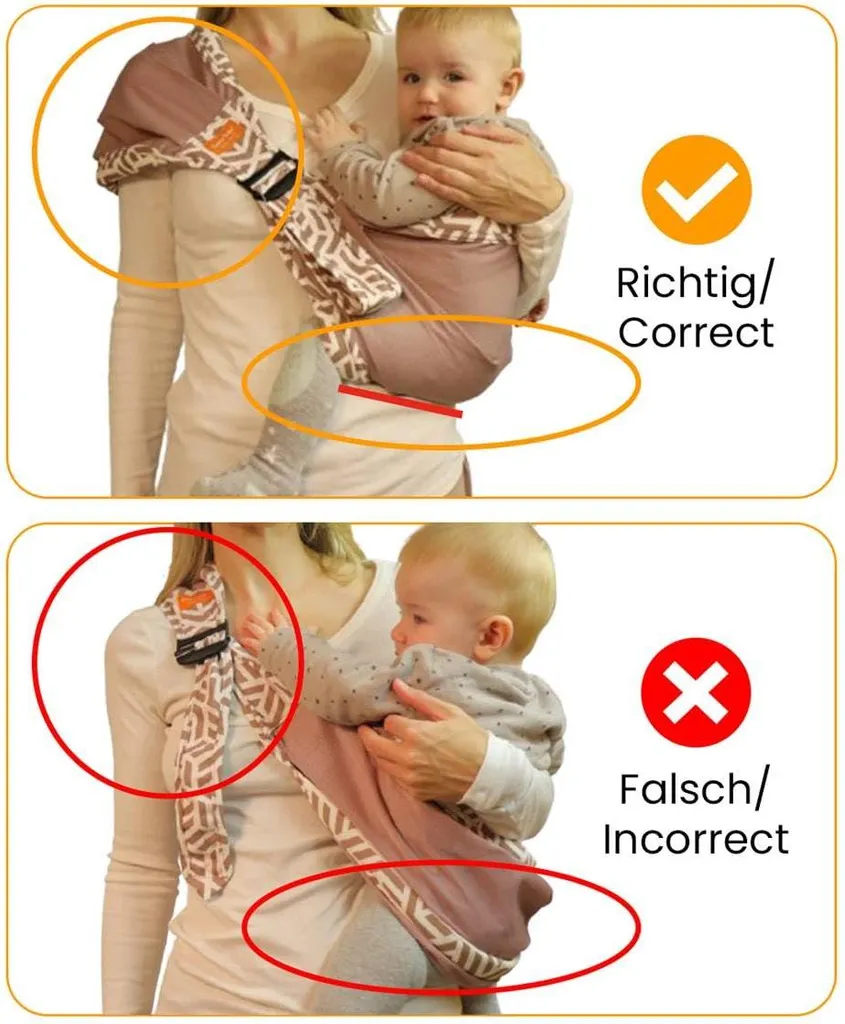 Siège de hanche ergonomique pour bébé - Harnais Kangaroo ajustable