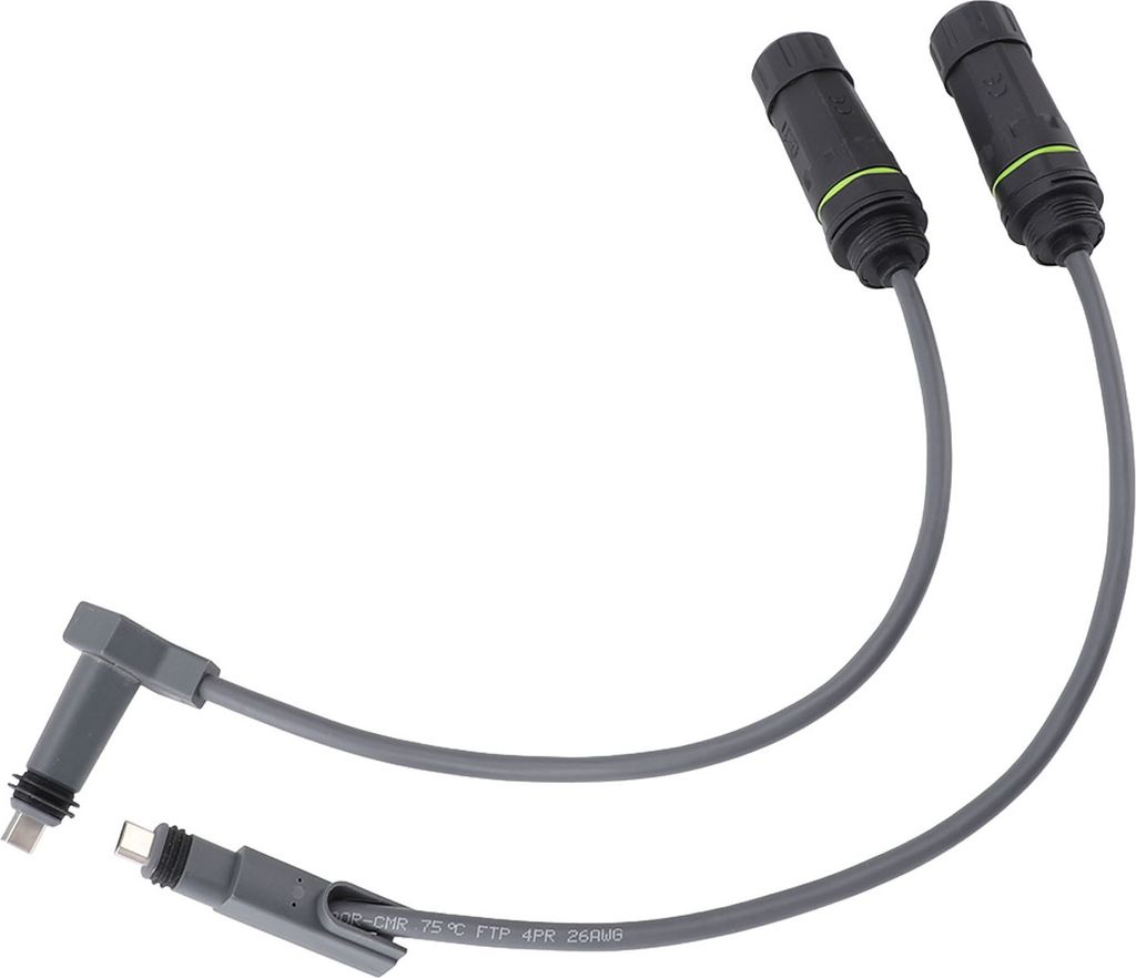 2 kusy adaptér SPX na RJ45, 1200 Mbit/s, IP68, vodotěsné Obrázek produktu 