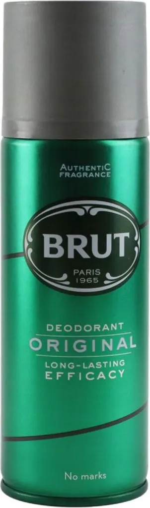 Spray déodorant Brut Original 200ml solution anti-odeur et fraîcheur homme - 3