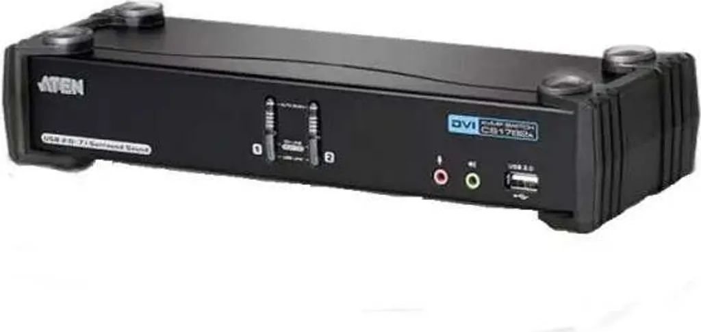 Aten CS1782A : Solution KVM pour 2 PC DVI sans Perte de Qualité Audio - 12
