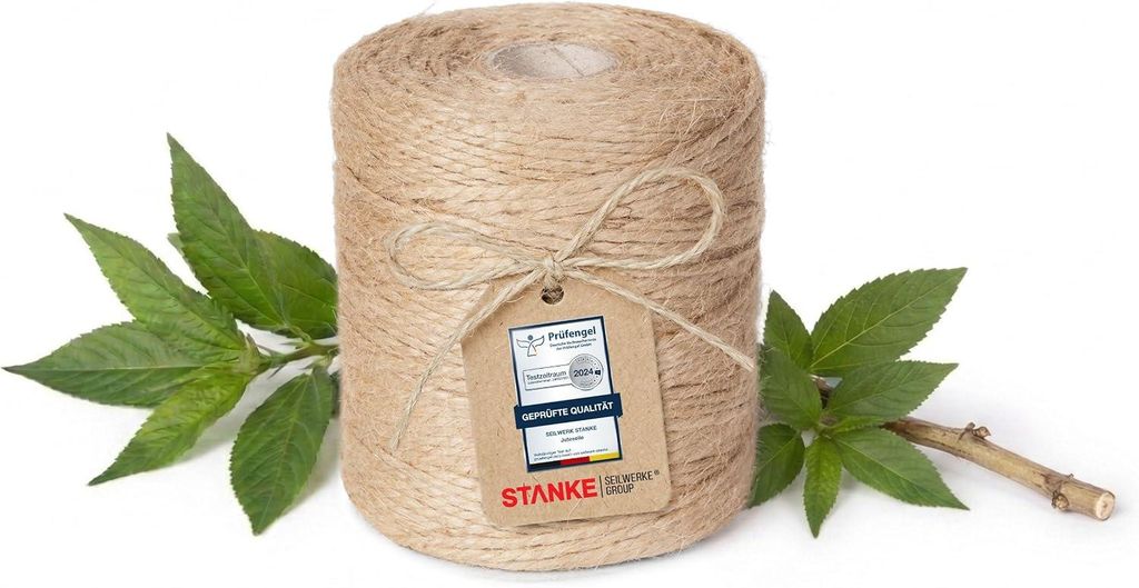 STANKE Juteschnur 2mm 200 m – Schmuckschnur, Produktbild 