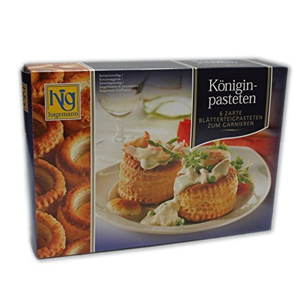 Hig Hagemann Königin Pasteten 6er Bouchees (150g Packung) Produktbild 