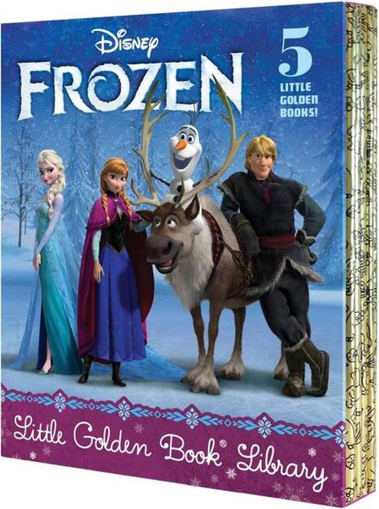 Frozen Little Golden Book Library (Disney Frozen)