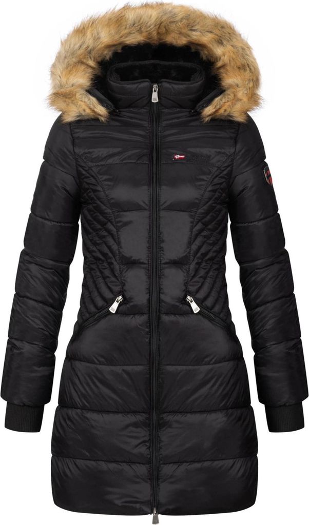 Geographical Norway Damen Daunenjacke Schwarz WY4579F/GN-NOIR Grösse M