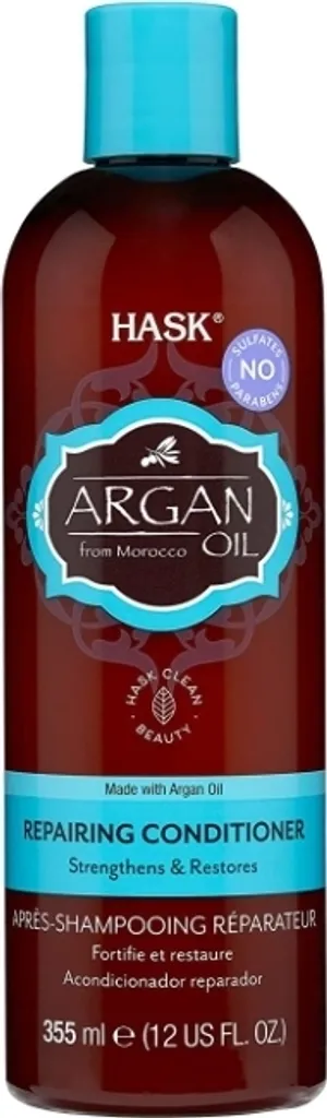 Hask Balsamo Riparatore Argan Oil 355ml - Addio Capelli Crespi