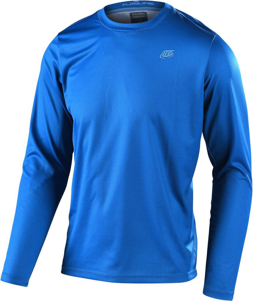 Troy Lee Designs Flowline Fahrrad Jersey Farbe: Blau, Grösse: S
