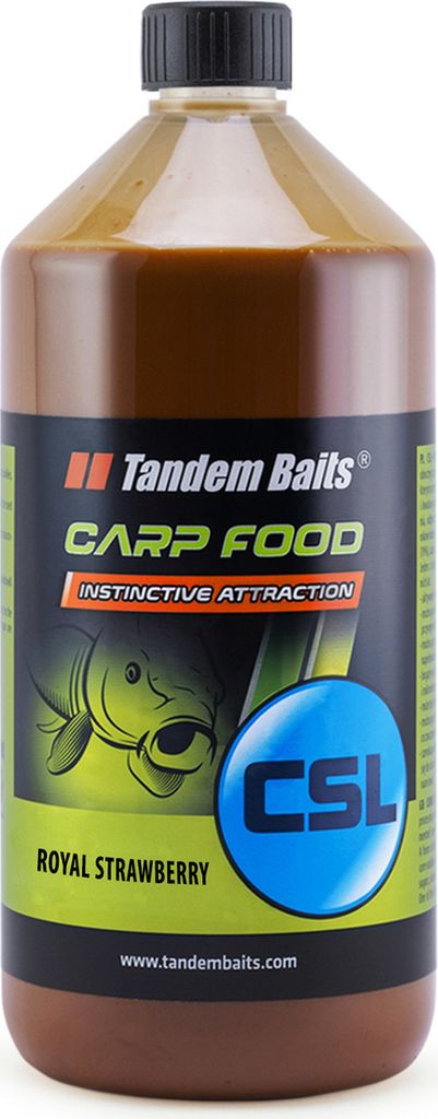 Tandem Baits Carp Food CSL Perfekte Erdbeere, Karpfen Angeln ohne Mühe, Köder zum Große-Fische-Angeln, Karpfenzubehör für Profis & Hobby-Angle...