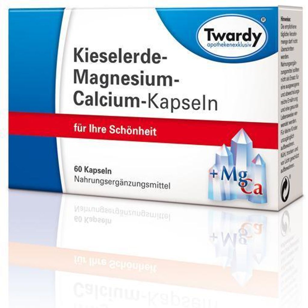 Kieselerde Magnesium Calcium Kapseln 60 St
