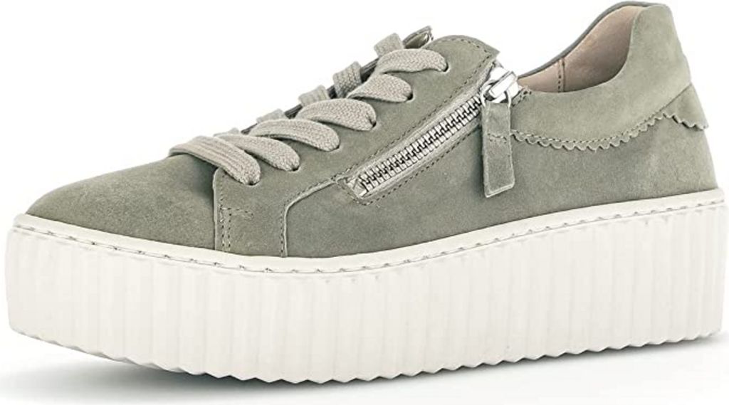 Gabor Plateau Schnürschuhe - 23.200.11 Damen 31353539383238 Oliv 38 EU