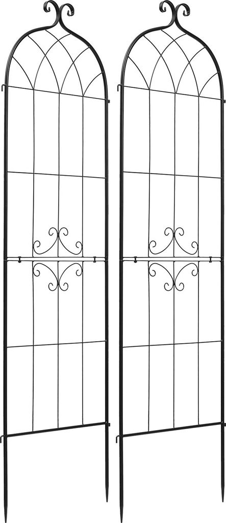 SucceBuy Set di 2 graticci, 180 x 52,5 cm, supporto Immagine del prodotto 