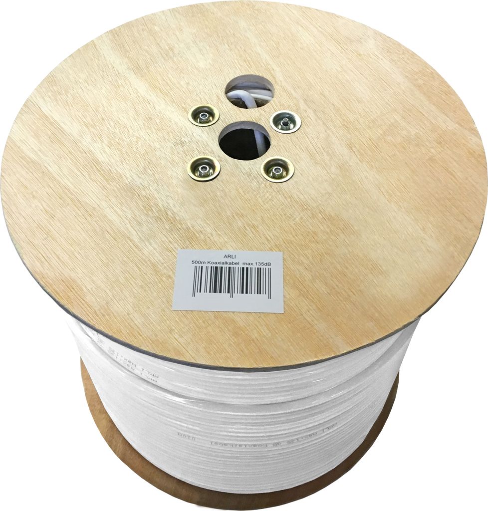 ARLI 500 m Koaxialkabel CCS max. 135 dB Produktbild 