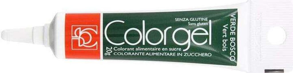A tube of green food coloring gel.