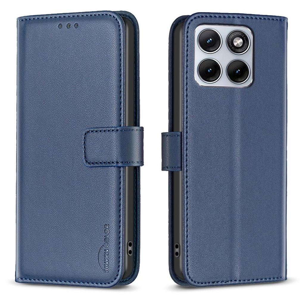 Motorola Edge 70 Fusion Hülle - BINFEN Klapphülle - Blau