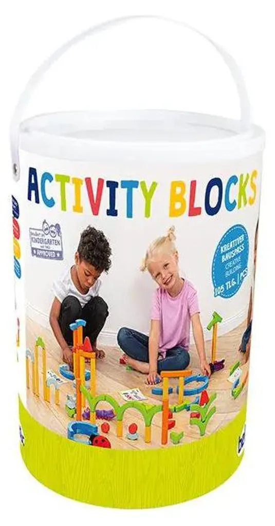 Beleduc Activity Blocks, set de construction pédagogique et ludique