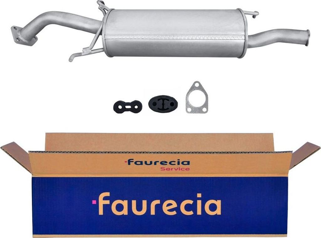 Endschalldämpfer FAURECIA IAM-Expertise für u.a. MITSUBISHI CARISMA