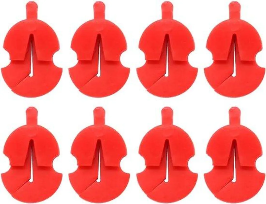 Solution anti-bruit violon - Lot de 8 sourdines rouges pour le travail