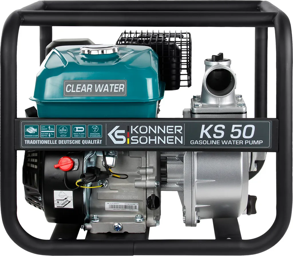Pompe à eau Könner & Söhne KS 50 pour eau pure et surpresseur domestique