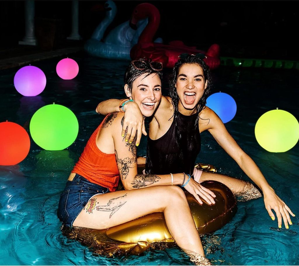 RGB LED Pool Beleuchtung mit Fernbedienung, Schwimmende Produktbild 5