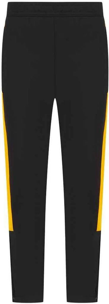 Finden & Hales Herren Strick Trainingshose PC3084 (XL) (Schwarz/Gold)