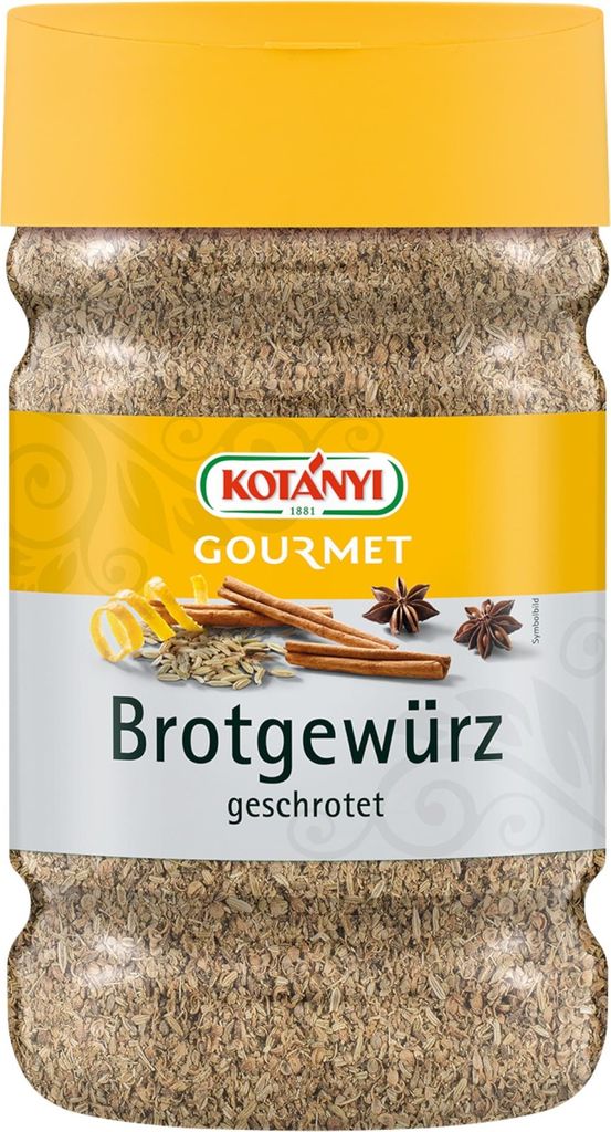 Kotanyi Brotgewürz geschrotet 1200ccm 430g Produktbild 