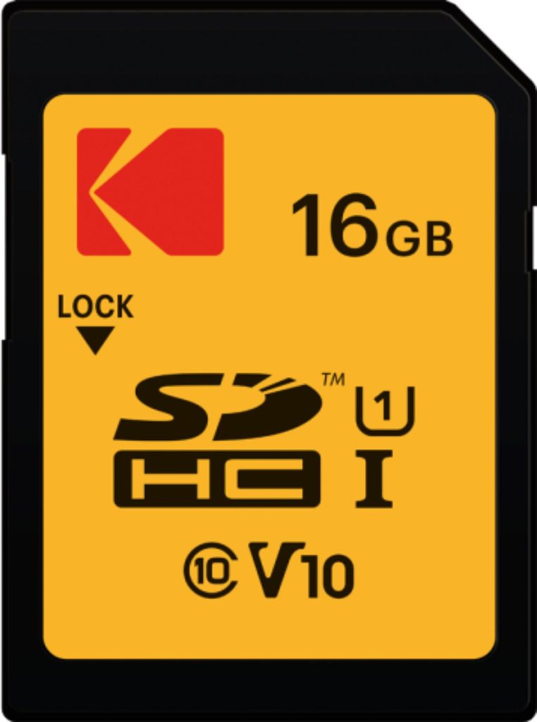 Kodak Alaris EKMSD16GHC10K Kodak SD 16GB UHS-I U1 V10 Immagine del prodotto 
