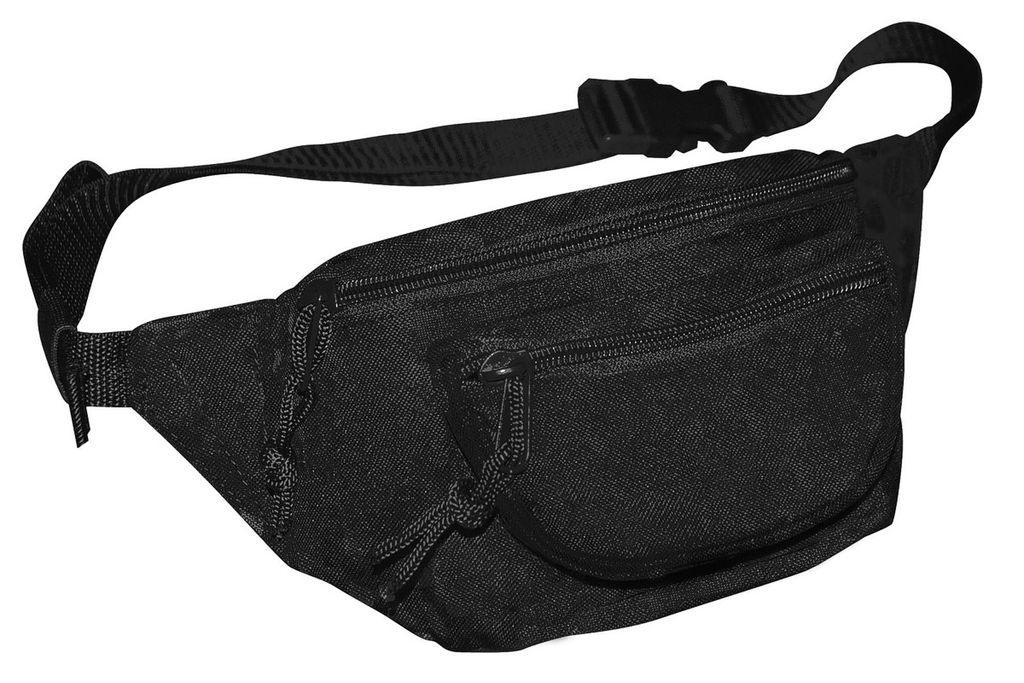 Bauchtasche Hüfttasche Waistbag Doggy bag Gürteltasche Brusttasche schwarz 