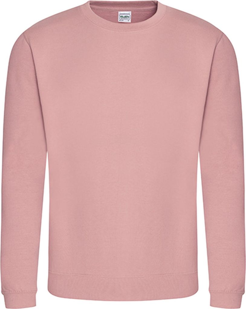 Just Hoods JH030 | Herren Sweatshirt +WRAP - Farbe: Dusty Pink - Größe: S