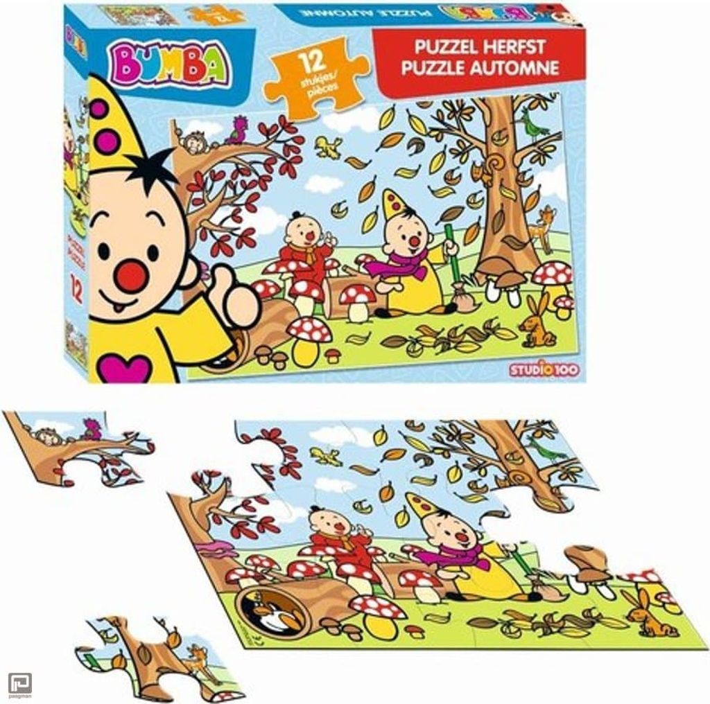 Studio 100 Bumba-Puzzle – Herbst – 12 Teile
