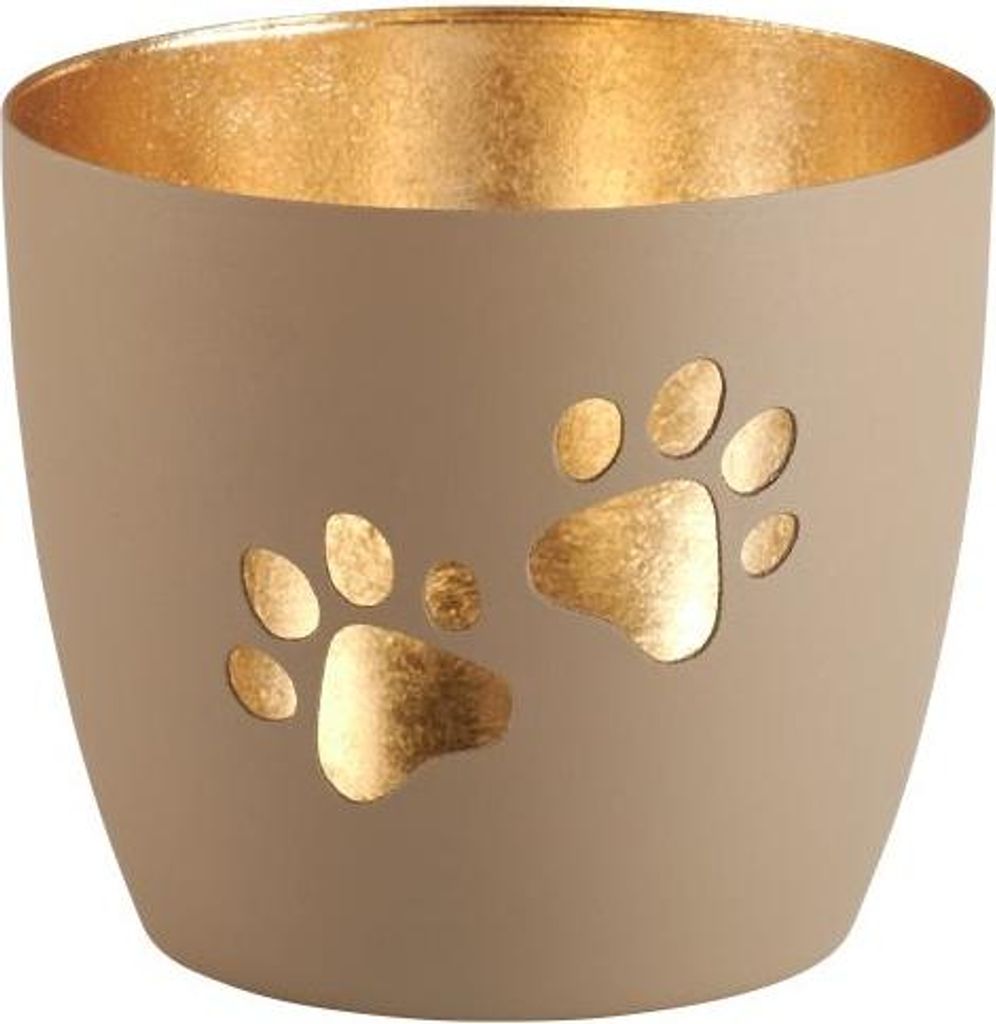 Compagnia del Regalo Lanterna Madras Paws M, portacandele, Immagine del prodotto 