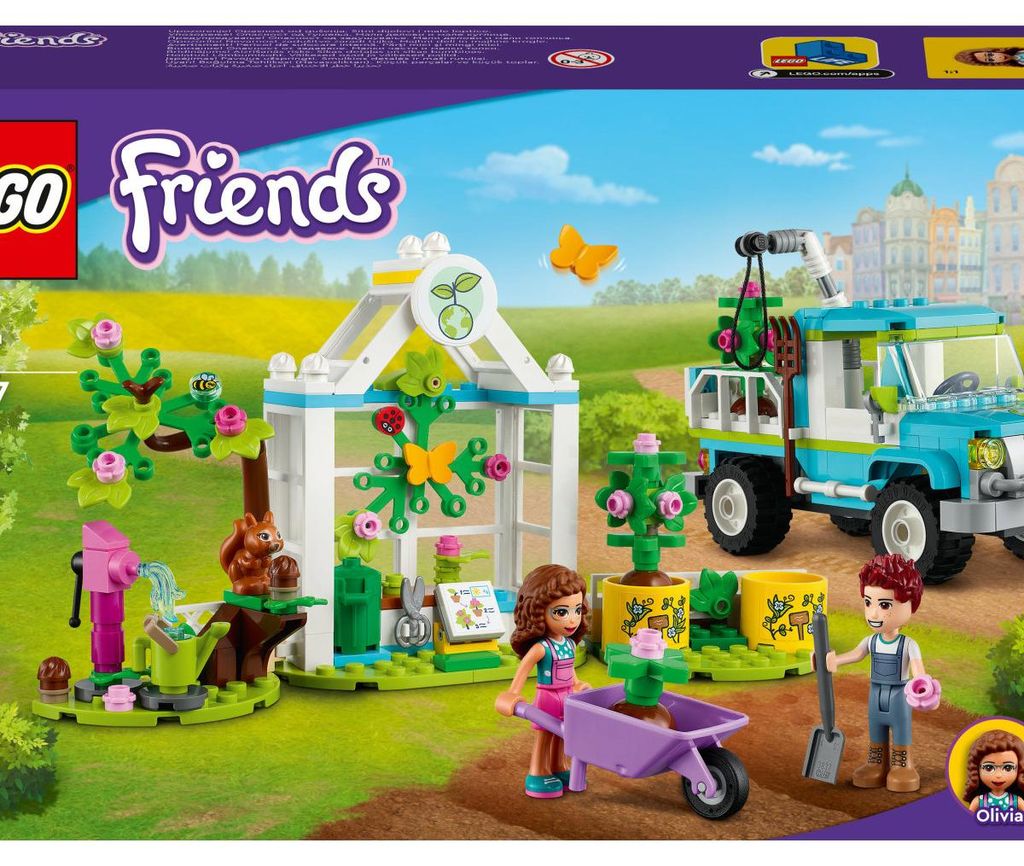 LEGO 41707 Friends veicolo per piantare alberi, giardino Immagine del prodotto 