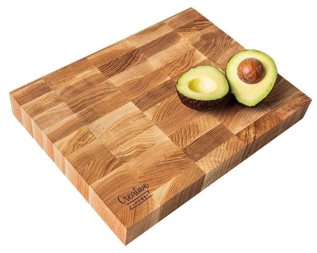 Creative Home Eiken Snijplank, 32 x 24 x 4 cm, Natuurlijk Productafbeelding 