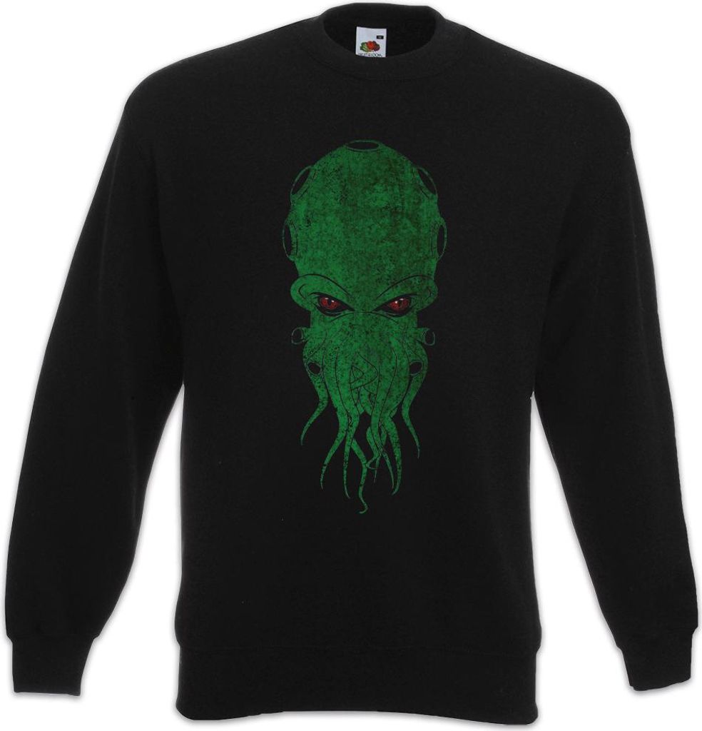 Urban Backwoods Cthulhu VII, Sweatshirt, Farbe: Schwarz, Größe: 3XL