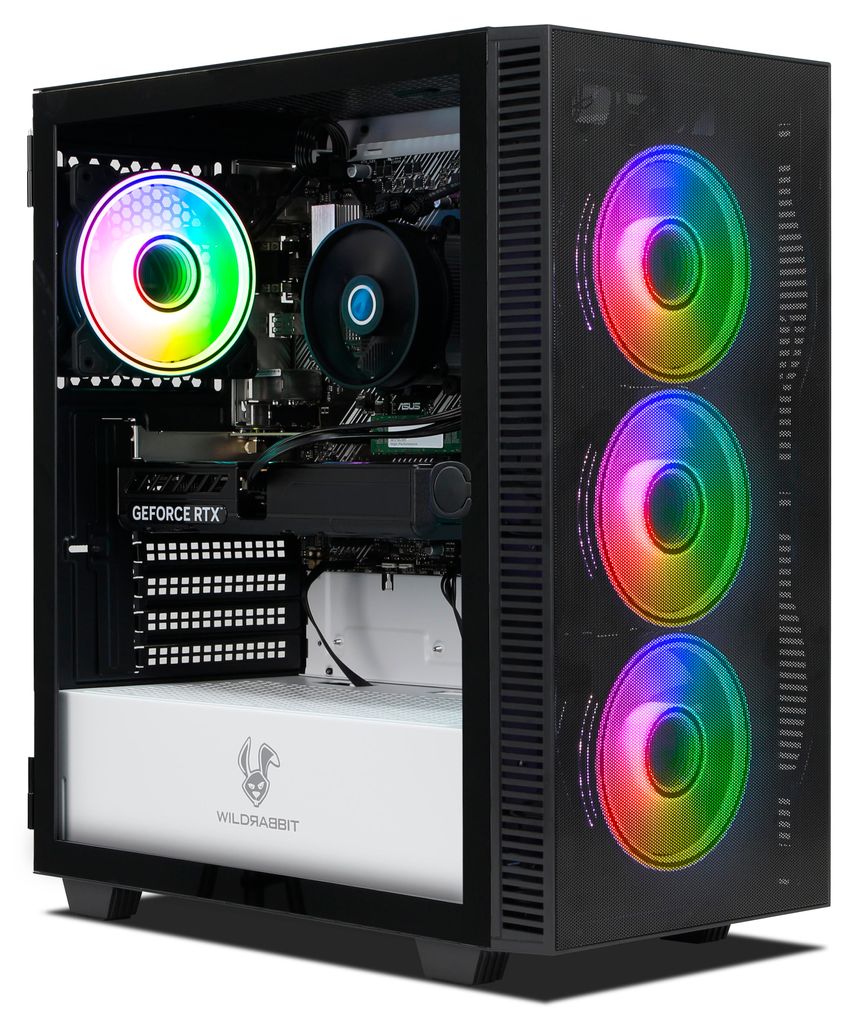 Ankermann Cryon Gaming V3, AMD Ryzen 7 5700X, Nvidia GeForce RTX 5060 8GB, 16GB RAM, 1TB NVMe SSD, Windows 11, WLAN, Libre Office