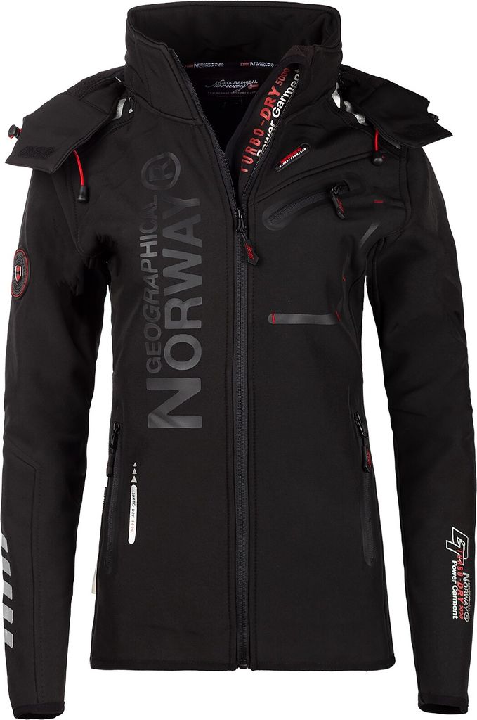 Geographical Norway Dámsky softshell Black WW1972F/GN/Black Obrázok produktu 