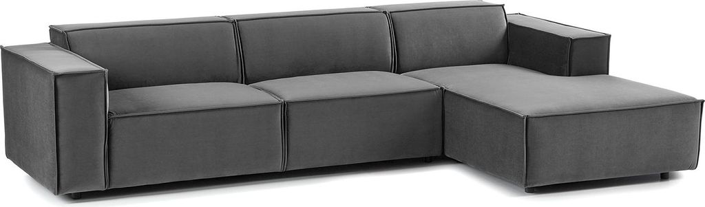 home24 Ecksofa mit Longchair